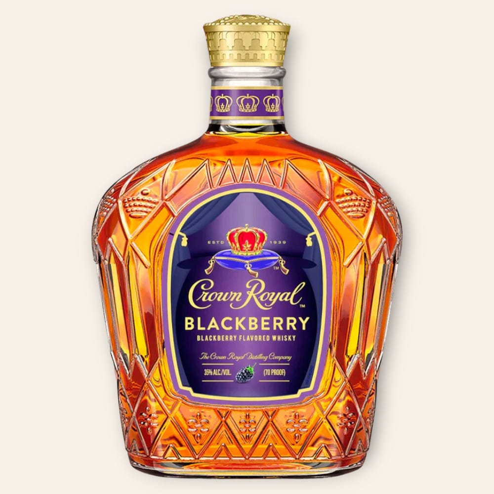 Crown Royal Blackberry Canadian Whisky 750ml - Fruity Personalized