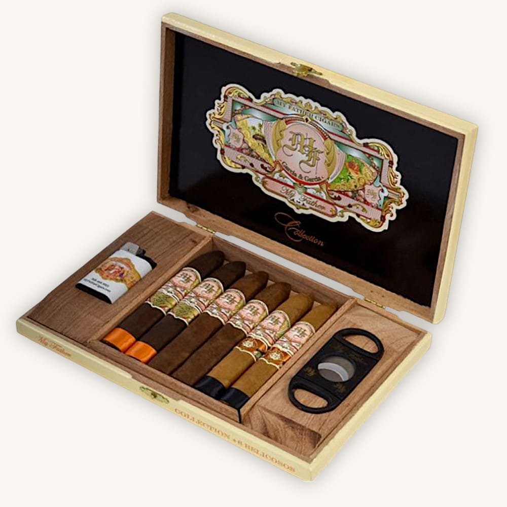 My Father Belicoso Collection - 6 Cigars, Lighter & Cutter