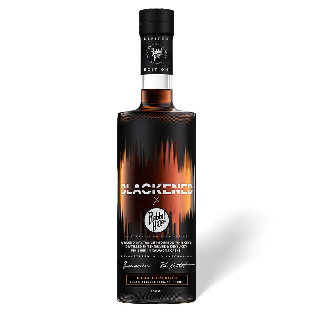 メタリカのオリジナル・ウイスキー『Blackened』45% 750ML