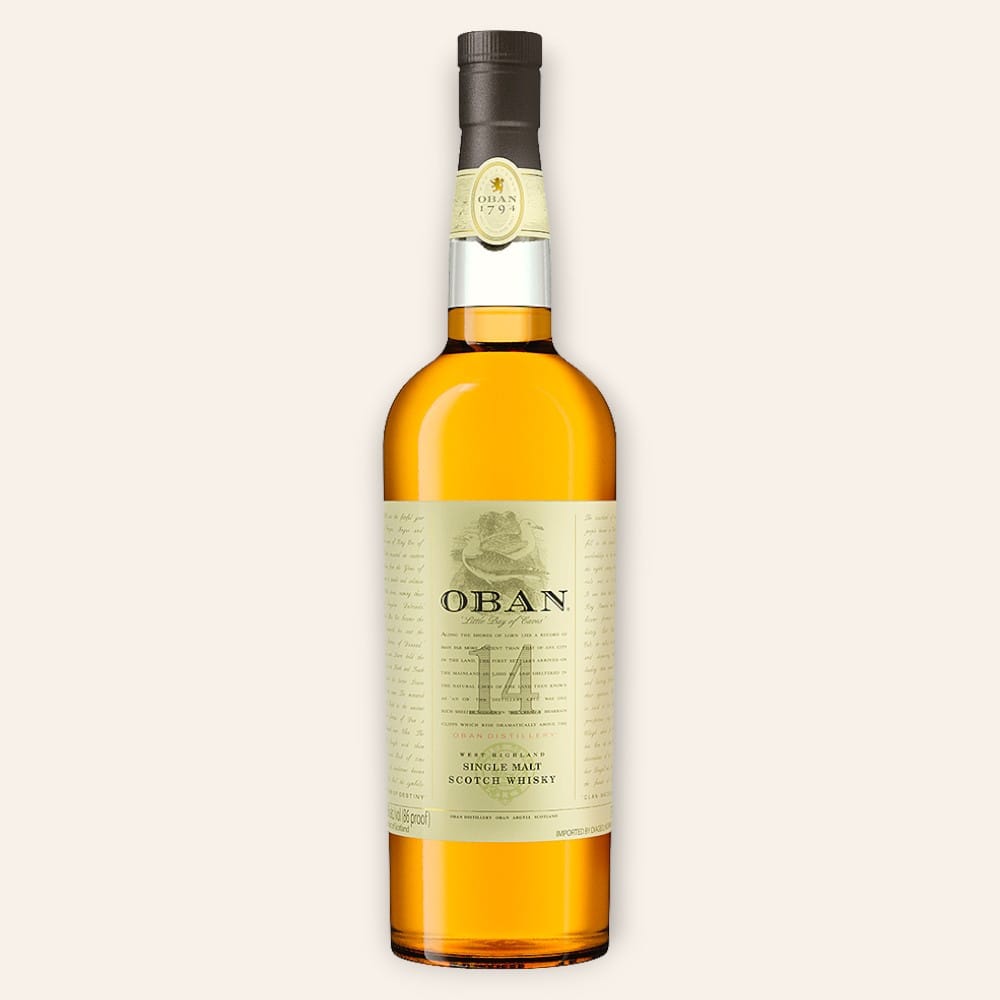Send Oban 14 Year Single Malt Scotch Whisky Online!