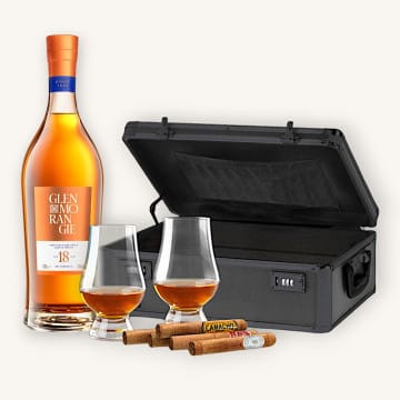 Glenmorangie 18 Year Locking Vaultz Gift Set