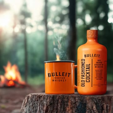Bulleit Old Fashioned Gift Set with Ceramic Camper Mug