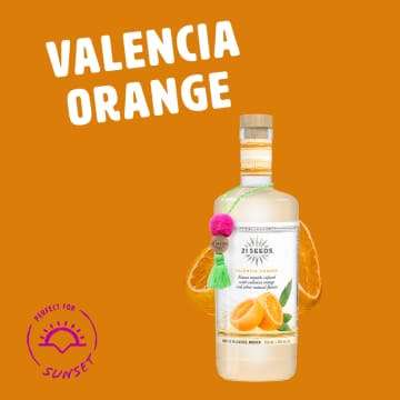 21 Seeds Valencia Orange Blanco Tequila