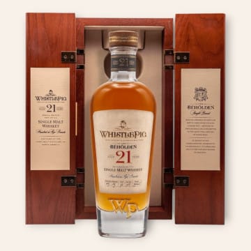 WhistlePig 21 Year 'The Beholden' Single Malt Whiskey