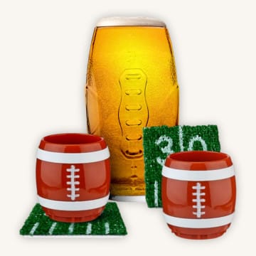 Football Beer and a Shot