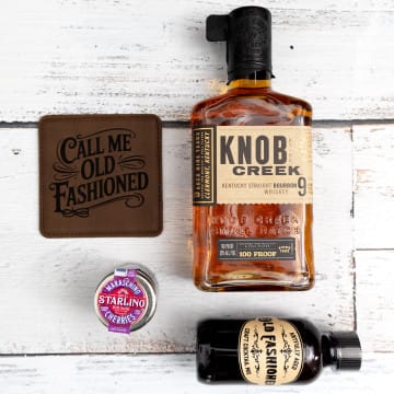 Knob Creek Old Fashioned Whiskey Gift Crate