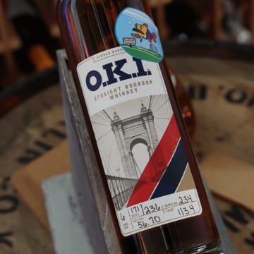 O.K.I. 'Be a Goldfish' Single Barrel Bourbon Whiskey
