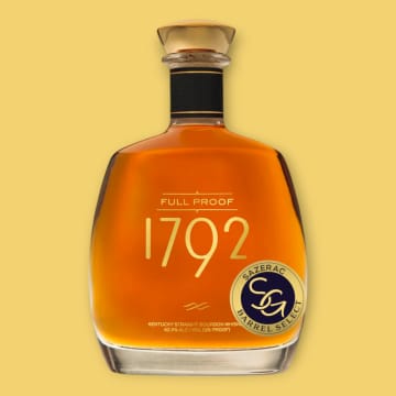 1792 Full Proof Single Barrel Kentucky Bourbon Whiskey 'Private Selection'