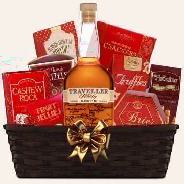 Buffalo Trace Traveler Bourbon Whiskey Gift Basket – Chris Stapleton Edition