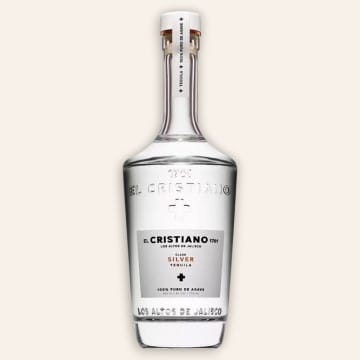 Cristiano Silver  Tequila Bottle
