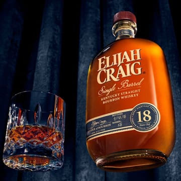 Elijah Craig 18 Year Single Barrel Bourbon Whiskey