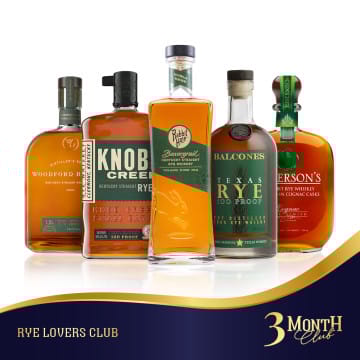 Rye of the Month Club (Three Month Club)