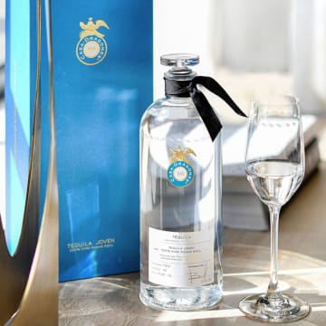 Casa Dragones Joven Sipping Tequila