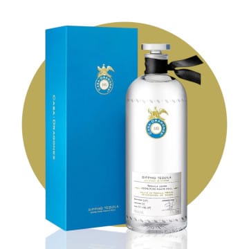 Casa Dragones Joven Sipping Tequila