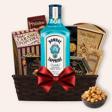 Bombay Sapphire Gin Gift Basket