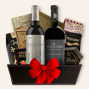 Abundant Gourmet Wine Gift Basket