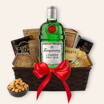 Tempting Tanqueray Gin Gift Basket