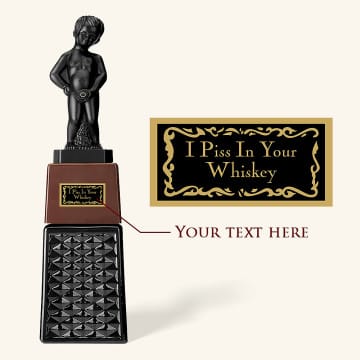 Personalized Humorous Liquor Dispenser