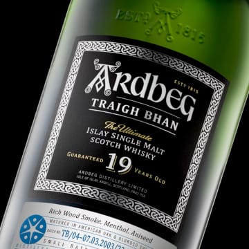 Ardbeg 19 Year 'Traigh Bhan' Single Malt Scotch Whisky
