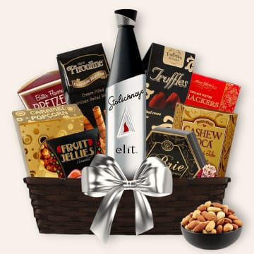 Stoli Elit Vodka Gift Basket
