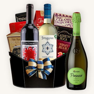 Italian Wine Gift Basket