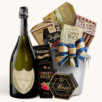 Dom Perignon Champagne Bucket Gift Basket