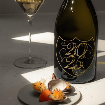 Dom Perignon Celebratory Year Custom Etched Bottle