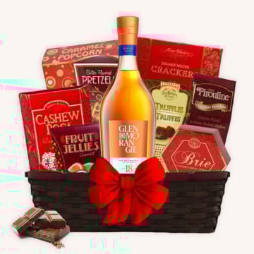 Glenmorangie 18 Year Scotch Whisky Gift Basket