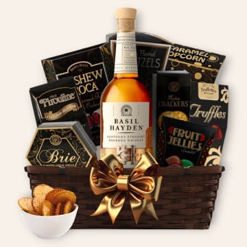 Basil Hayden Bourbon Gift Basket