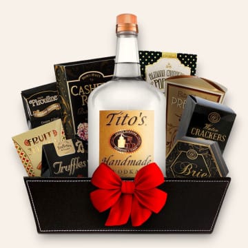 Tito's Vodka Gift Basket 1.75L