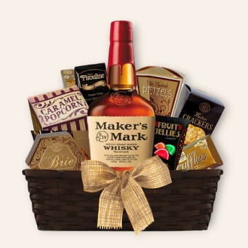 Maker's Mark Bourbon Gift Basket