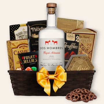 Dos Hombres Mezcal Espadin Gift Basket