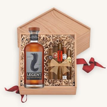 Legent Kentucky Bourbon Gift Set with Cigars