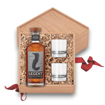 Legent Kentucky Bourbon Gift Set with Glasses