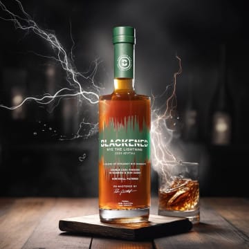 Blackened Rye Whiskey 2024 Edition 'Rye the Lightning' 750ml