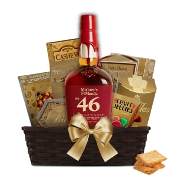 Maker's Mark 46 Bourbon Gift Basket