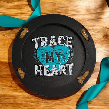 Trace My Heart Tequila Gift Set with Corazon Extra Anejo