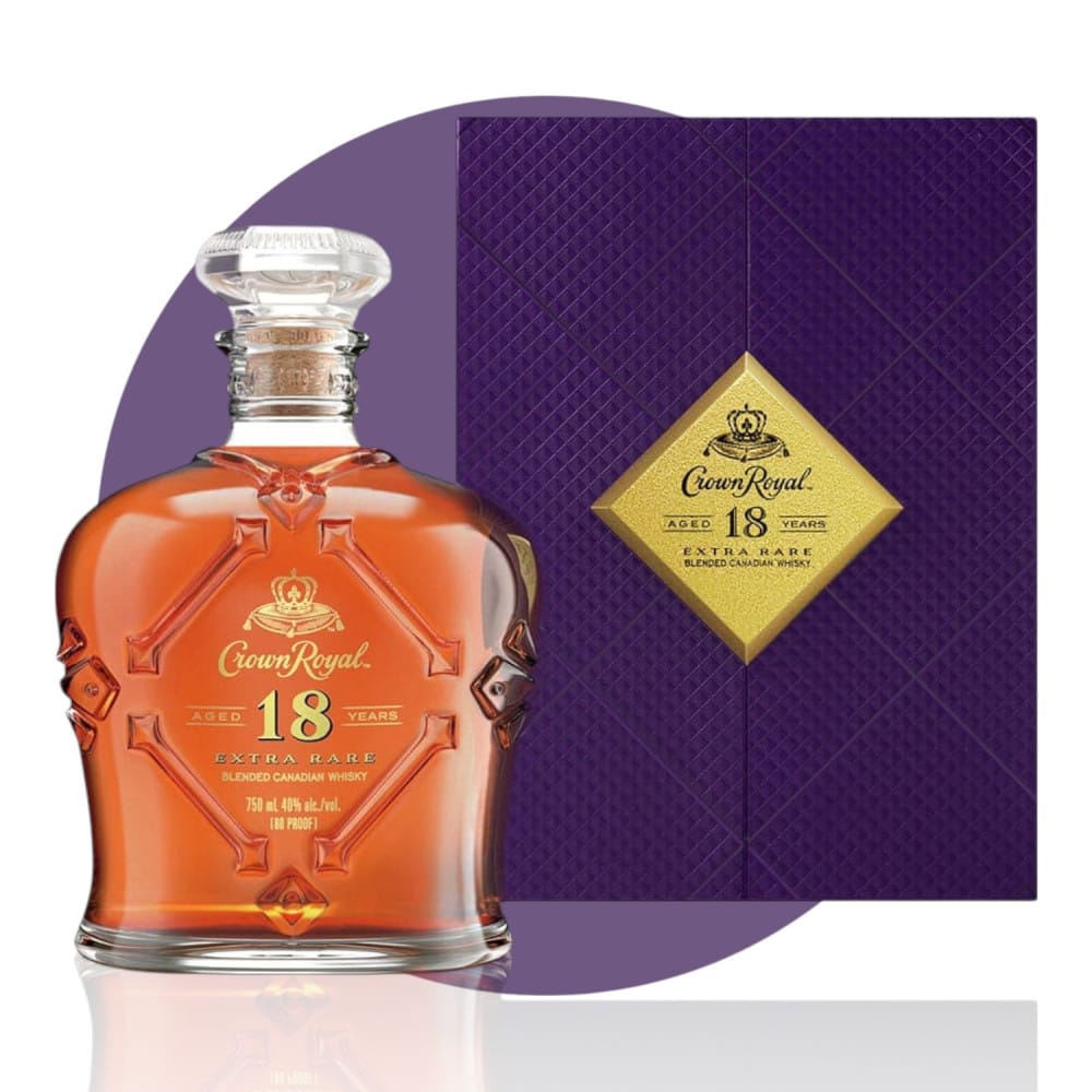 Crown Royal 18 Year Extra Rare Canadian Whisky 750ml - Premium