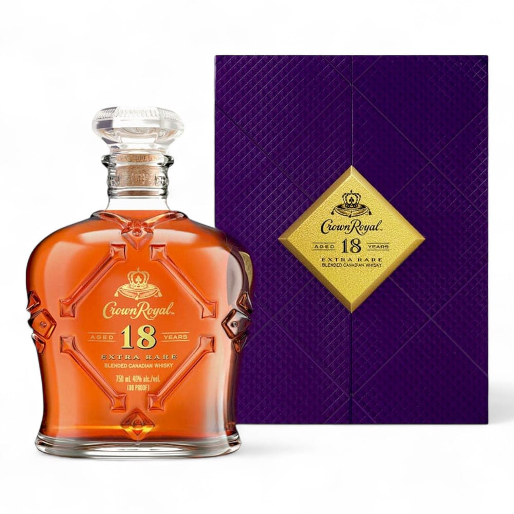 Crown Royal 18 Year Extra Rare Canadian Whisky 750ml - Premium