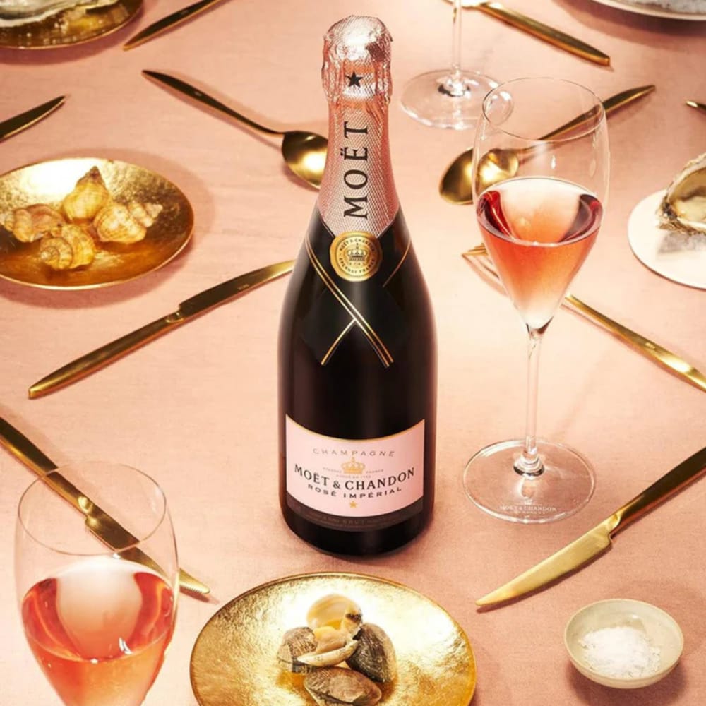 シャンパン/ MOËT&CHANDON / ROSE IMPERIAL BRUT Moet & Chandon Champagne Brut Rose Imperial Gift Box 750ml