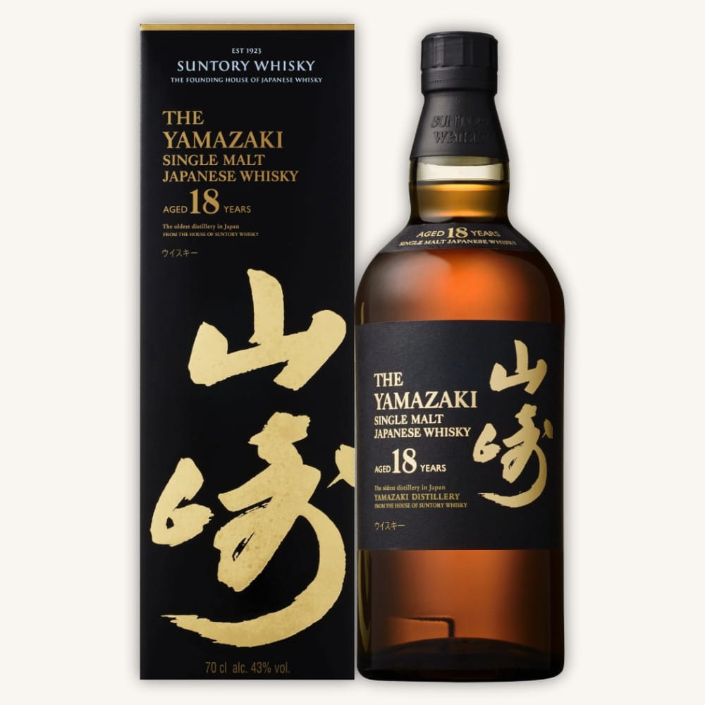 Yamazaki 18 Years Old Japanese Whisky 750ml - Luxury Personalized