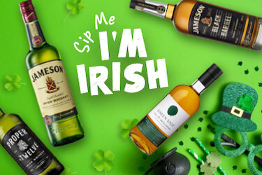 Jameson Irish Whiskey & Proper Twelve Irish Whiskey