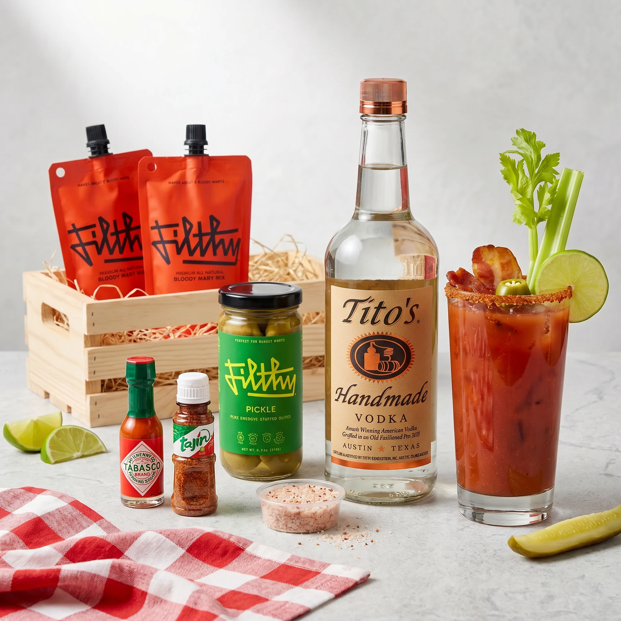 hgtv bloody mary tackle box Emergency Kit Everything you need to make a great Bloody Mary....just add vodka! Bloody Mary Brunch Box –