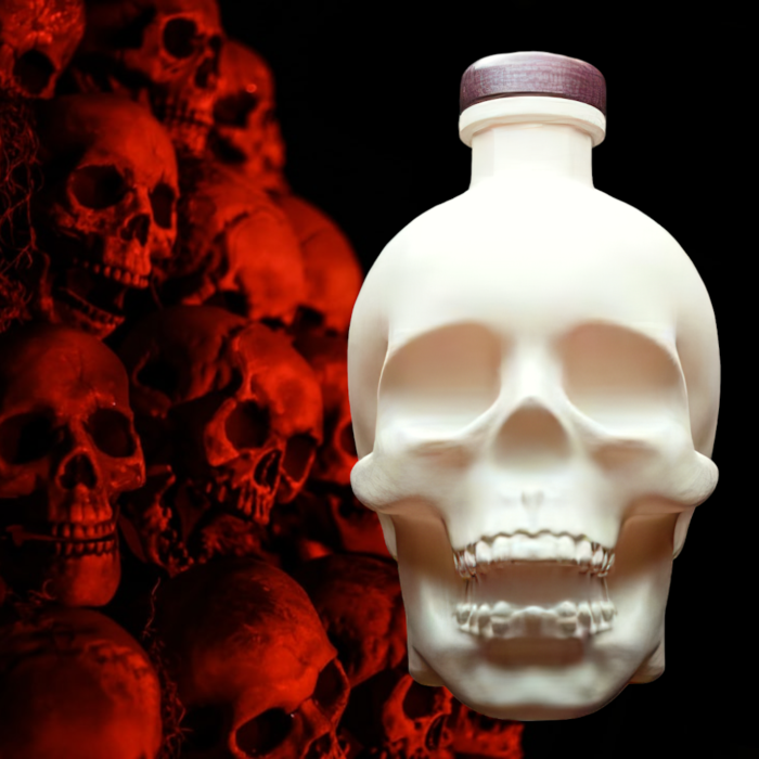 XODAS ペンダント　ボロシリケイトガラス　Bob Skull A 2015 3-Way Functional Flower Skull @bobsnodgrass1946