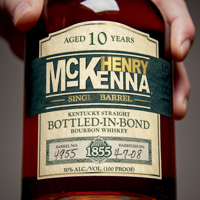 ★希少★ Henry McKenna スペシャルリザーブ バーボンウイスキー Henry McKenna 10 Year Single Barrel Bottled In Bond Bourbon
