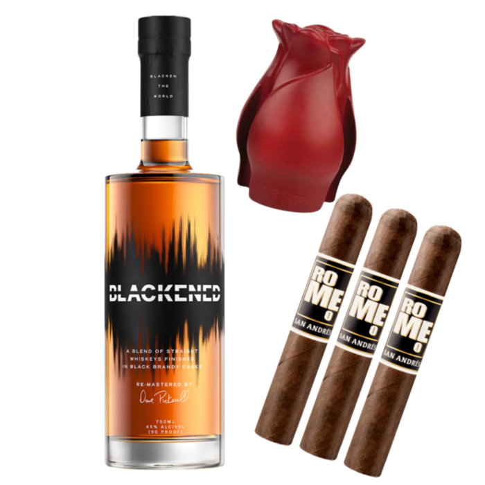 Blackened American Whiskey with Bro-Rose & Cigar Set