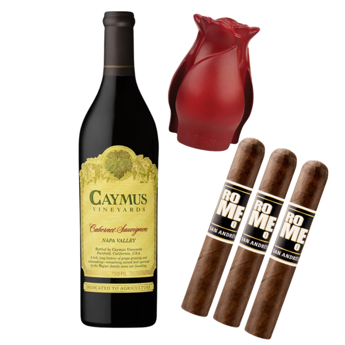 Caymus Cabernet with Bro-Rose & Cigar Set - Exclusive Set