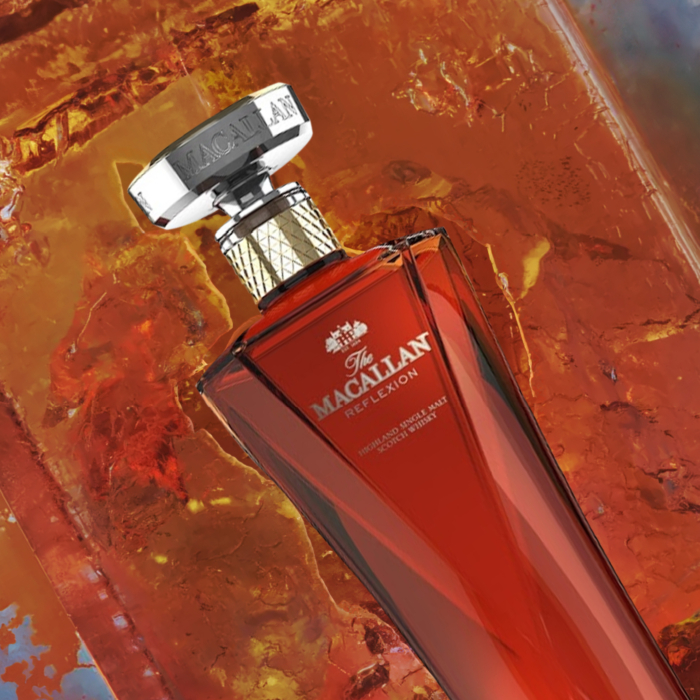 The Macallan Reflexion 空瓶ボトル　化粧箱付き Macallan Reflexion 1824 Decanter Series Single Malt Scotch Whisky