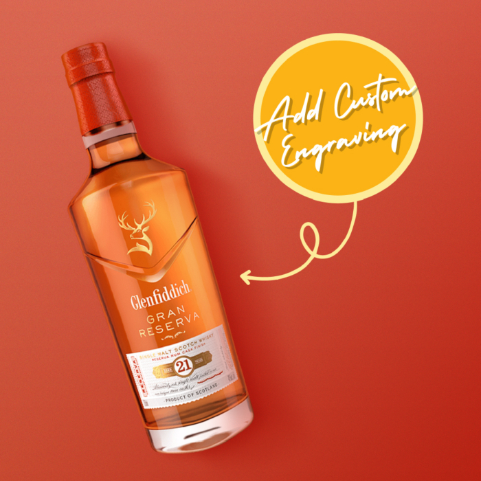 Send Glenfiddich 21 Year Scotch Whisky Online!