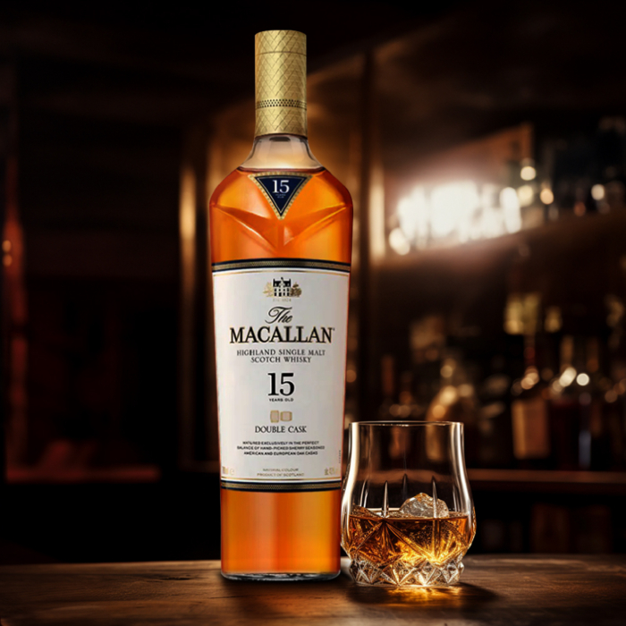 ウイスキー The Macallan 15 Year Old Double Cask The Macallan 15 Year Old Double Cask Scotch Whisky | Decántalo